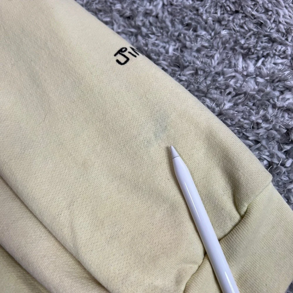Vintage Garfield Sweatshirt M Yellow Hard To‎ Be Humble Comic Crewneck 70s